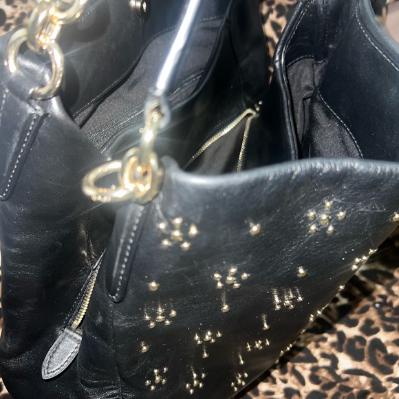 Coach Black Studded Women’s Shoulder Bag - Picture 13 of 13